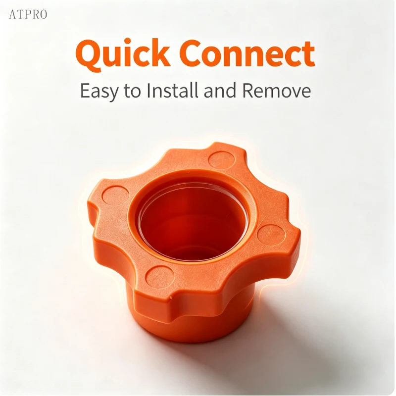 SATA Spray Gun Adapter Fiber Connector Plastic Fiber Material Easy Install Wash-free Gun Pot Accessories