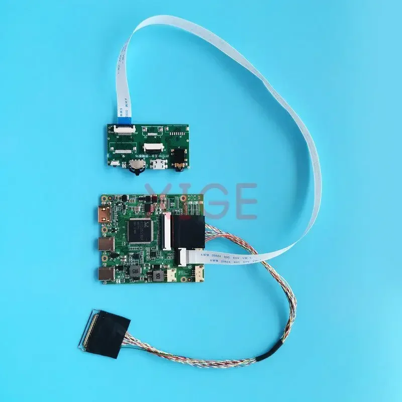 For LTN133AT27-202 LTN133AT28-L01 Driver Controller Board TYPE-C USB-C Mini-HDMI 1366x768 13.3