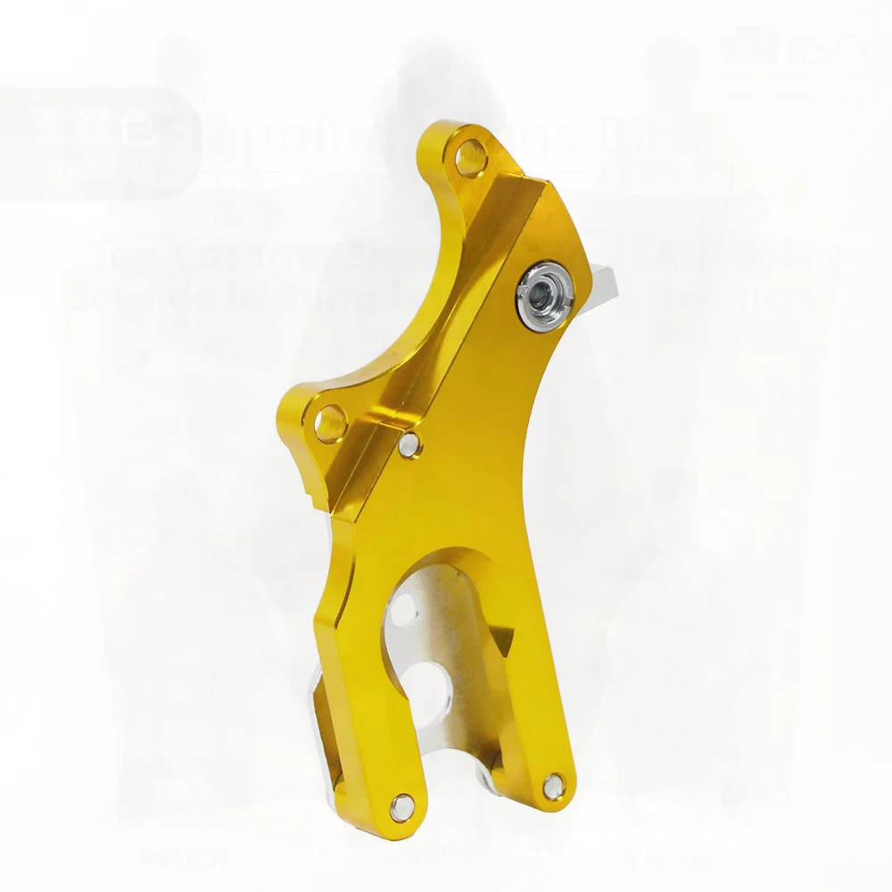 

Bicycle Disc Brake Conversion Kit - Mechanical Installation for Mountain Road Vehicle Cross-border Black Red Gold Silver