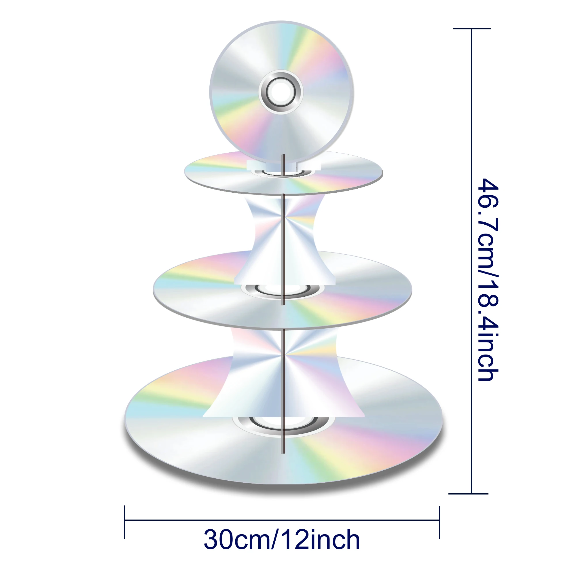 Espositore a 3 livelli per tor - Cupcake Stand Tier recensione e prezzo