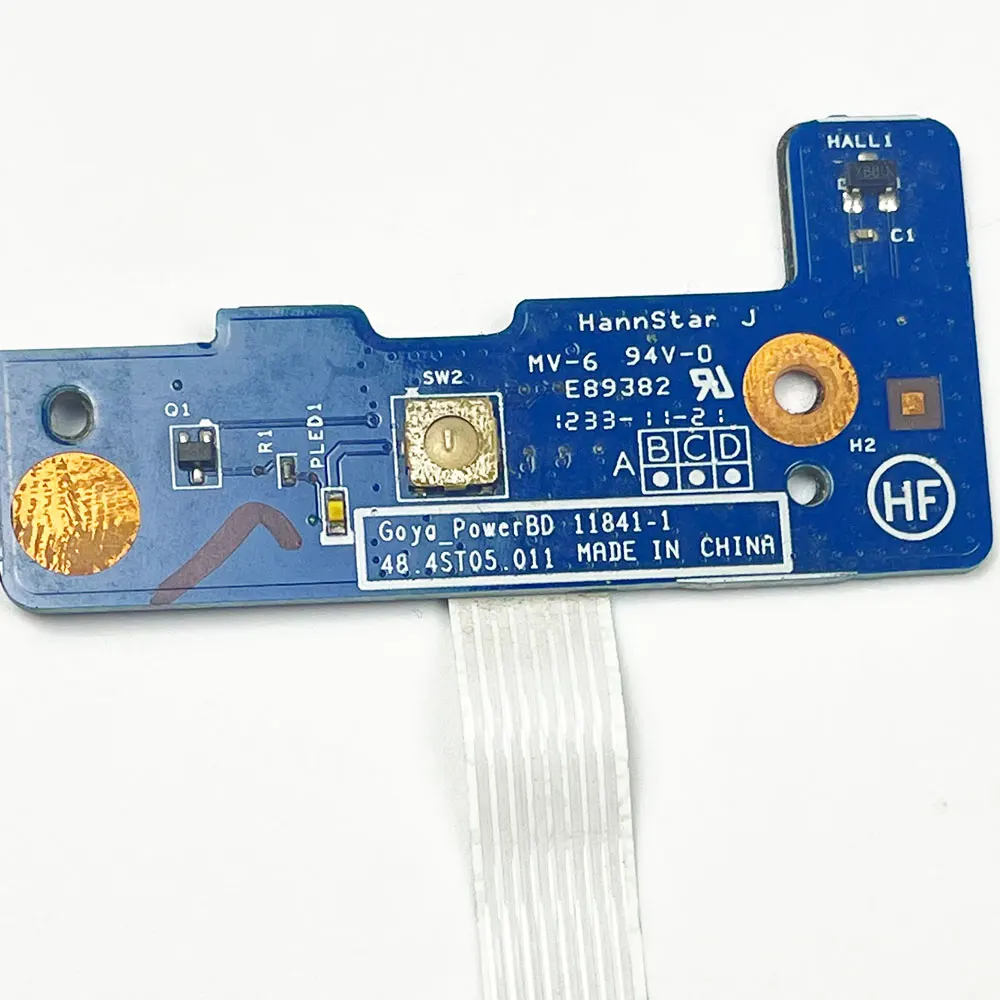 For HP Pavilion DV6-7000 DV7-7000 TPN-W108 Power Button Board with Cable switch Repairing Accessories 48.4ST05.011 48.4ST16.011