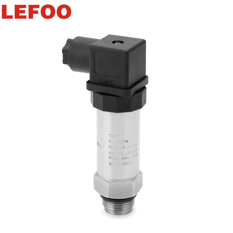 LEFOO threaded type Flat Film Anti-blocking 4 Wire High Accuracy Vacuum Absolute Hygienic Pressure Transmitter