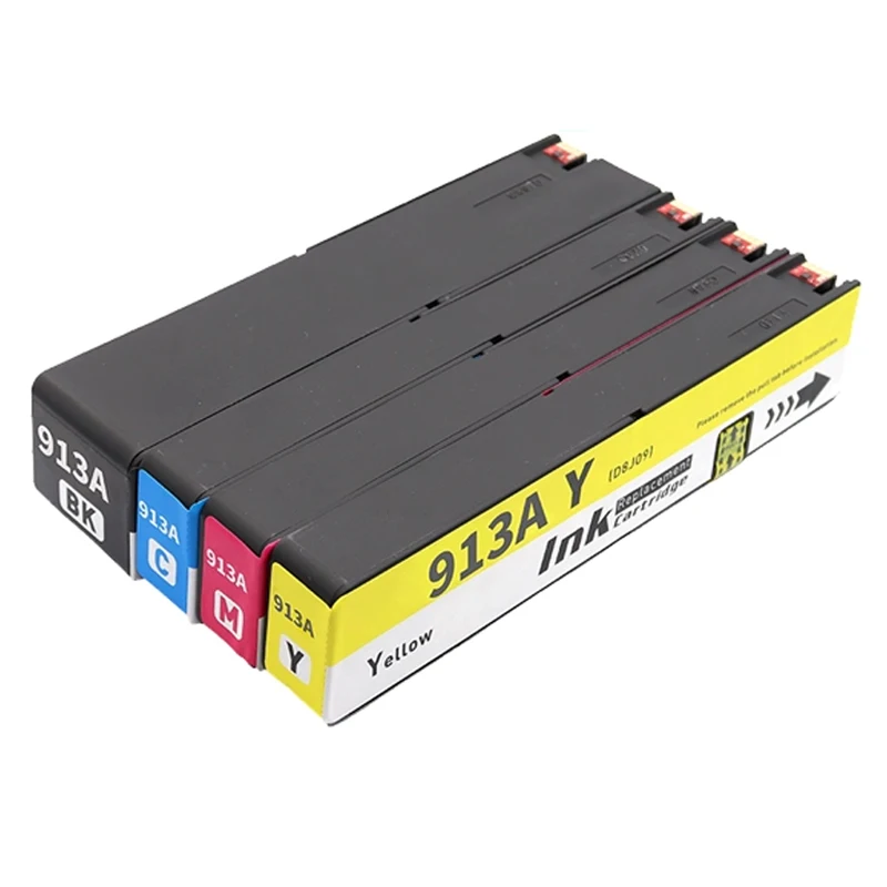 913A 913 A Premium Inkjet Ink Cartridge For HP913A HP 352WD 377DW Pro 452DW 552DW 477DN 477DW 577DW Color Compatible