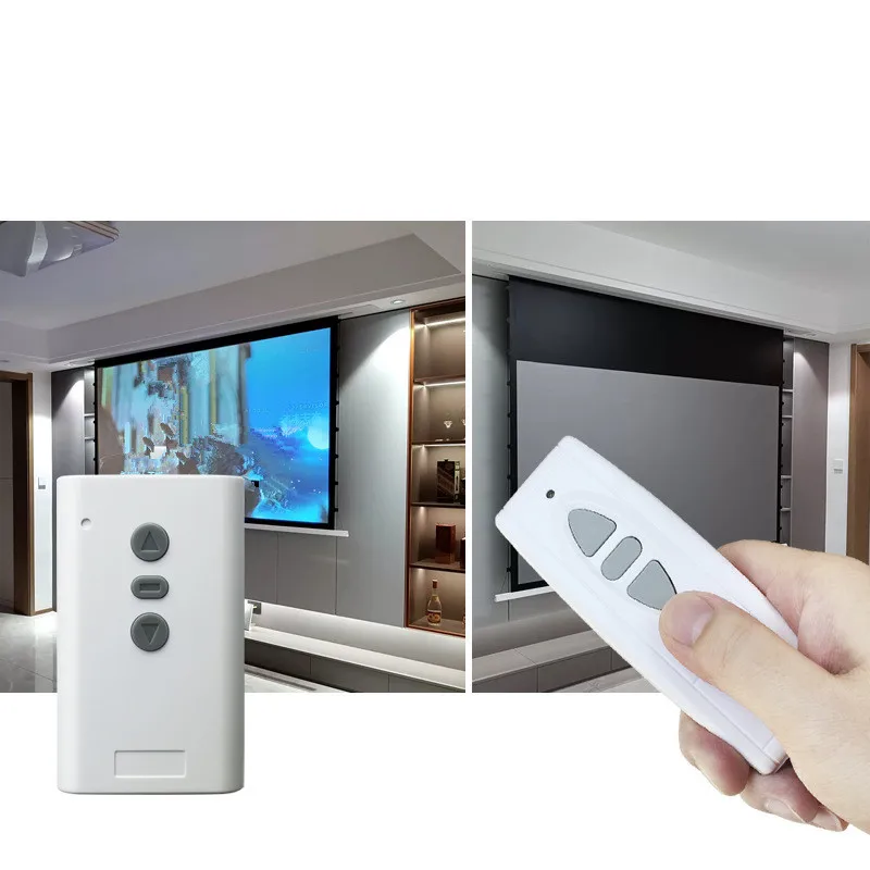 2025年オリジナル広電圧電動プロジェクションスクリーンワイヤレスRFリモートコントロールスイッチリレーモジュール無線受信機送信機