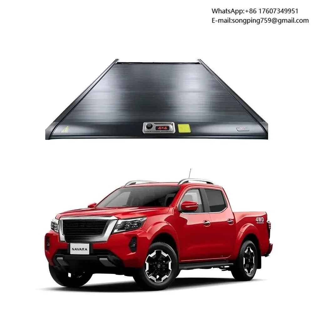 Electric Roller Shutter Tailored Tonneau Cover Lid for NISSAN Navara Pro4X Pickup Aluminum Roller Shutter Cover Bed Cover