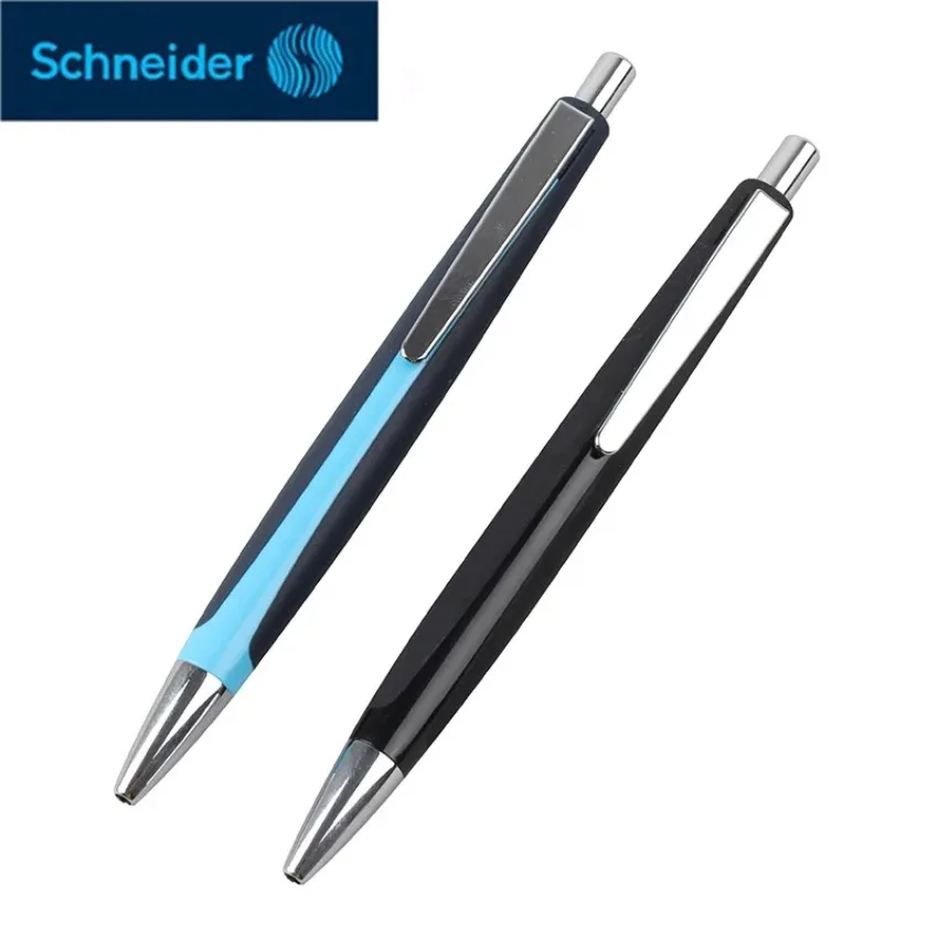 For Schneider Contrast Flying Oil Ball Pen 0.7mm Super Smooth Writing Large Capacity Waterproof Comfortable Metal Grip Pen