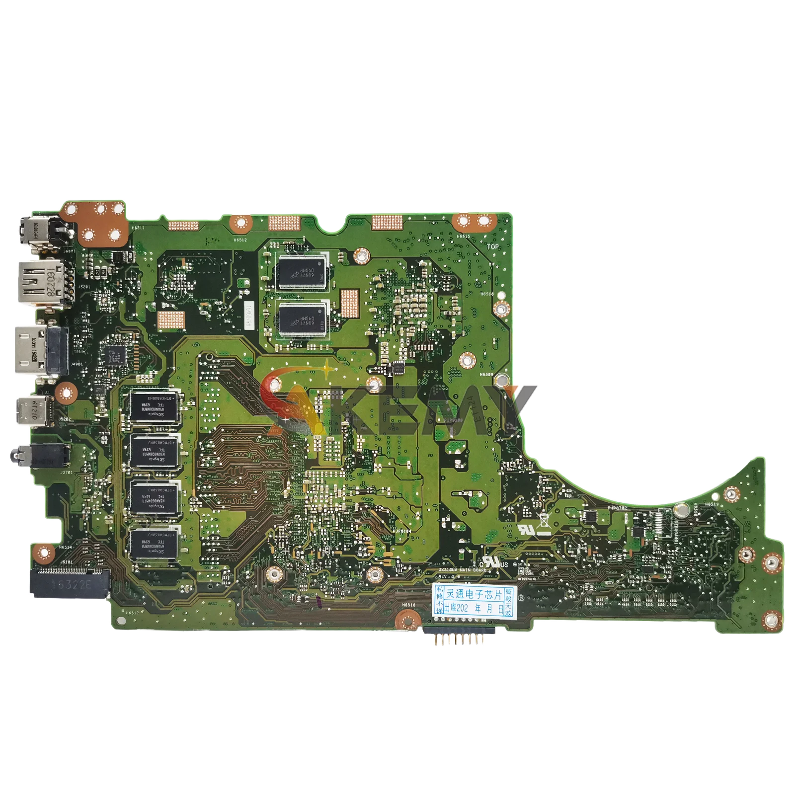 ASUS UX410UQR UX410UQK UX410UQ RX410 U4000U UX410UV UX410UFR UX310U 메인보드(I3 I5 I7 CPU 포함)용 UX410UV 노트북 마더보드