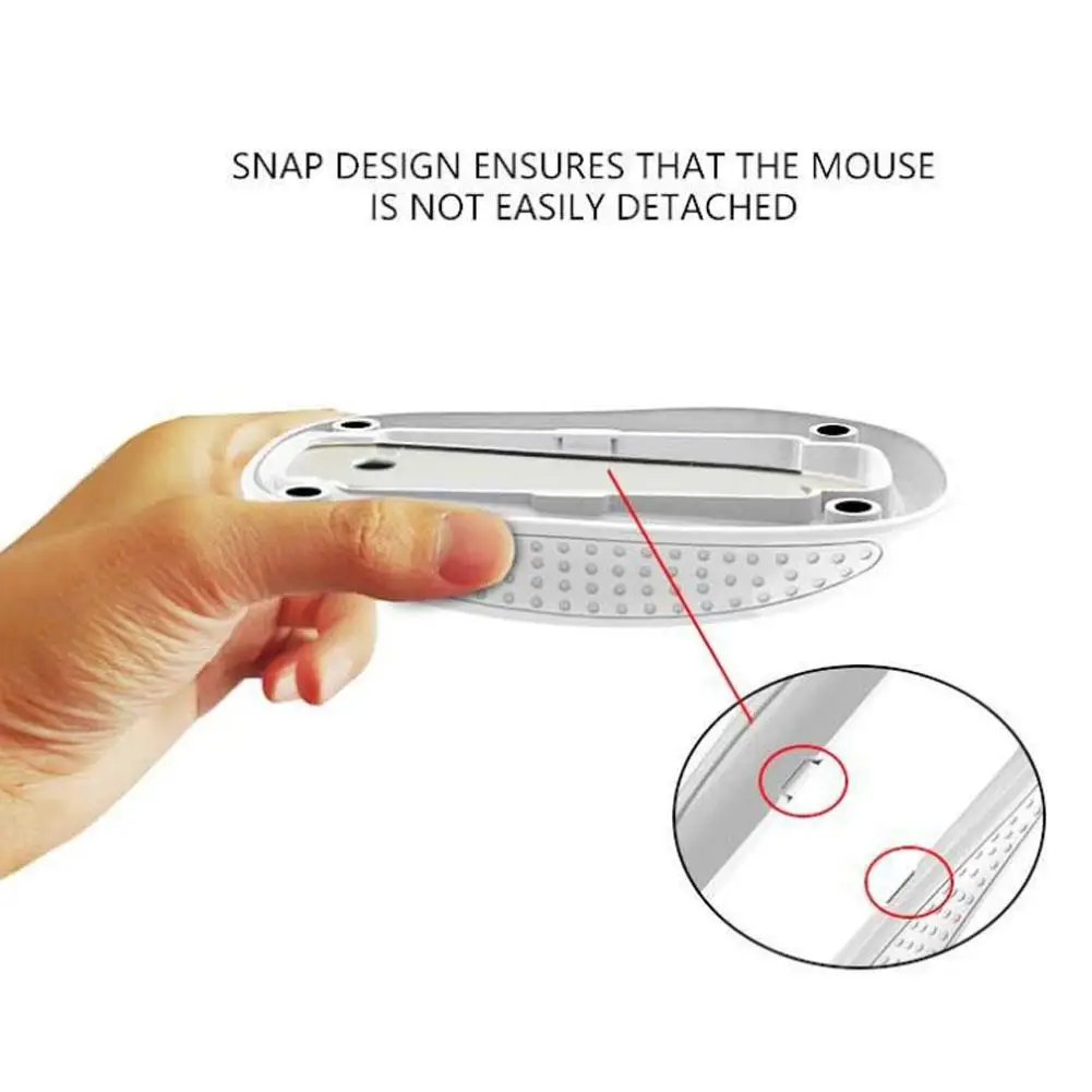 Funda protectora para Apple Magic Mouse, agarre ergonómico, resistente a caídas, accesorios para un mejor Control, mejora la comodidad