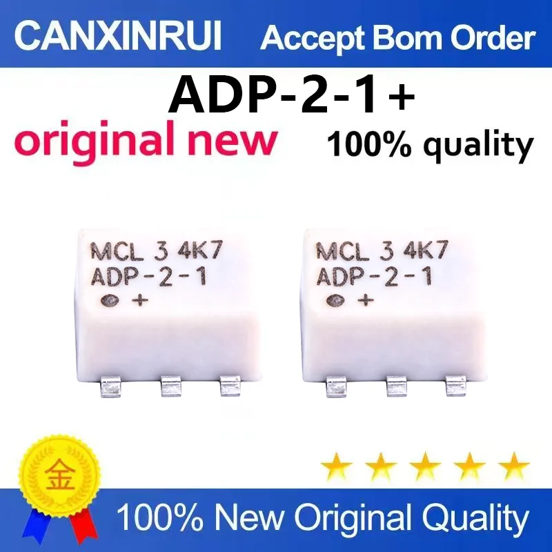 (5pcs-100pcs)Original genuine ADP-2-1W+SMD6 RF power divider/splitter 1MHz~650MHz RF