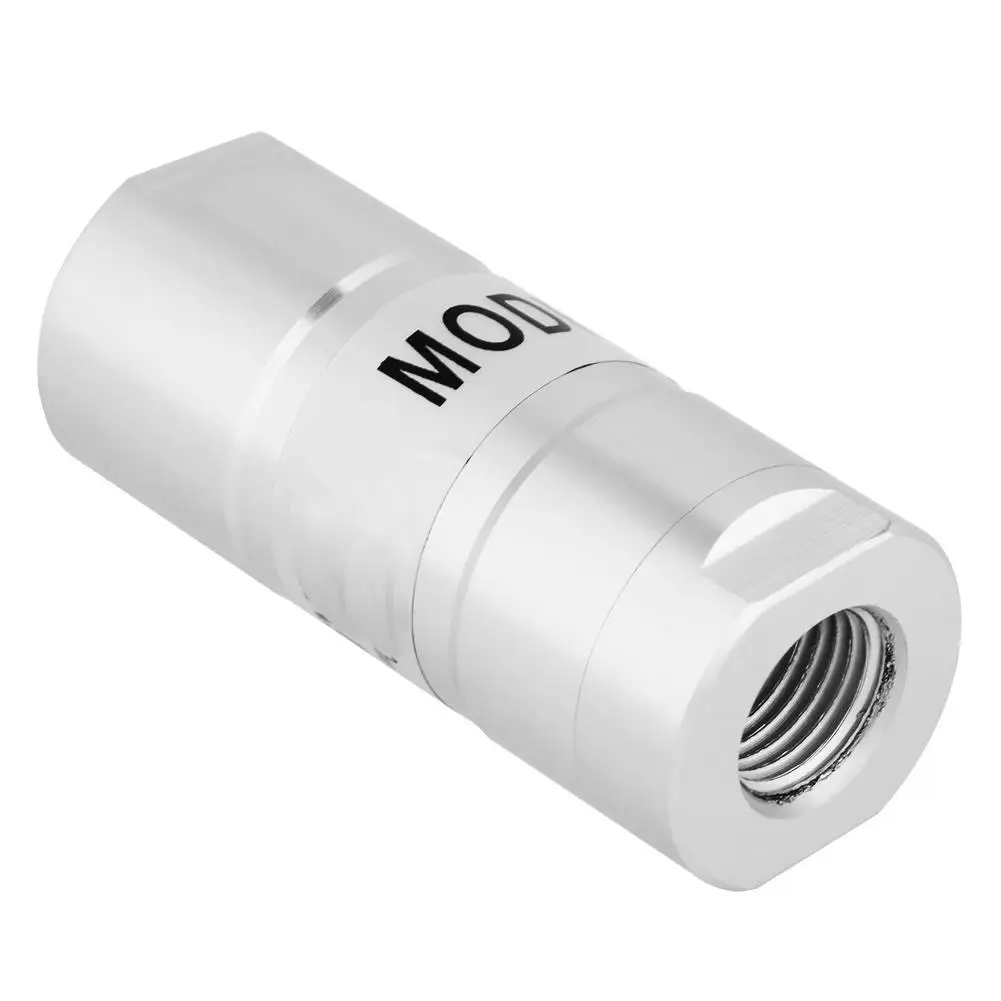 Valvola di ritegno unidirezionale durevole in lega di zinco G1/4 per il controllo pneumatico della direzione dell'acqua dell'aria KA08