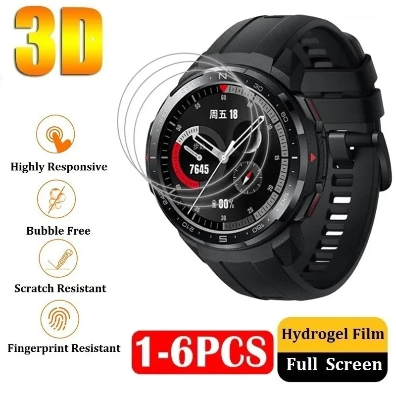 

Protective Film on Honor Watch GS 3 Screen Protector for Honor Watch GS Pro (Not Glass) Hydrogel Film Foil