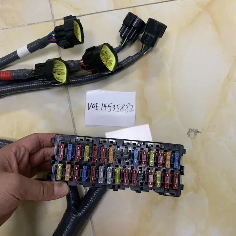 EC210B EC360B EC460B Excavator Fuse Cable Harness 14535882 14571637 14522131
