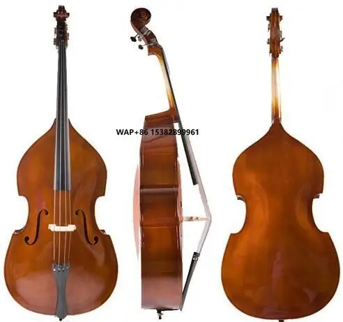 

Factory Wholesale Price 4/4 Different Color Professional Chinese Fitness Double Bass Violin