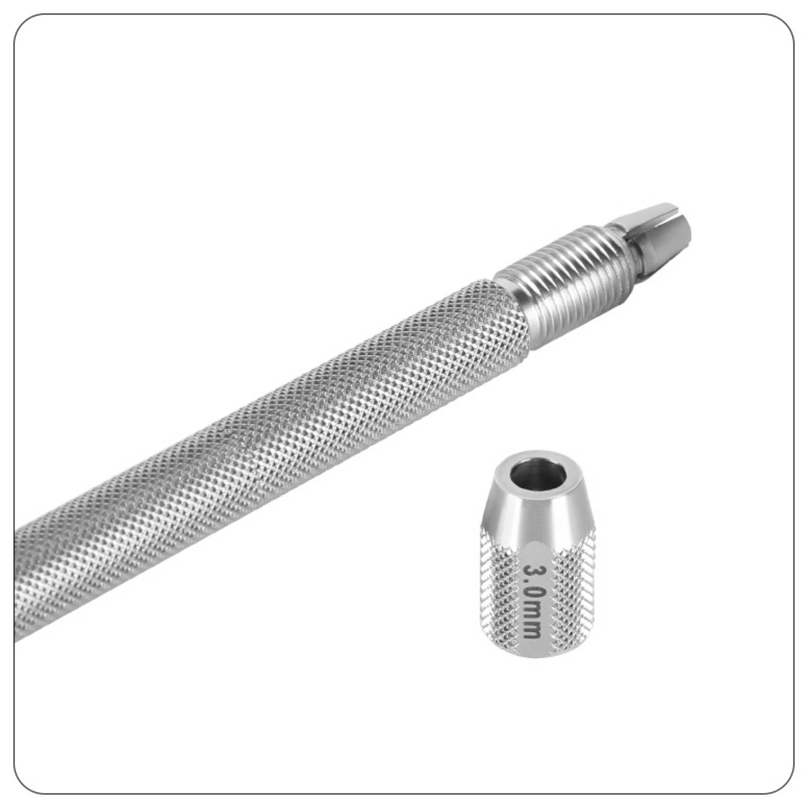 3 Pieces Double-Ended Pin Vise Precision Hand Drill Bit Holder Double-Ended Pin Vice Long-Lasting Wire Twisting Tool Ergonomic