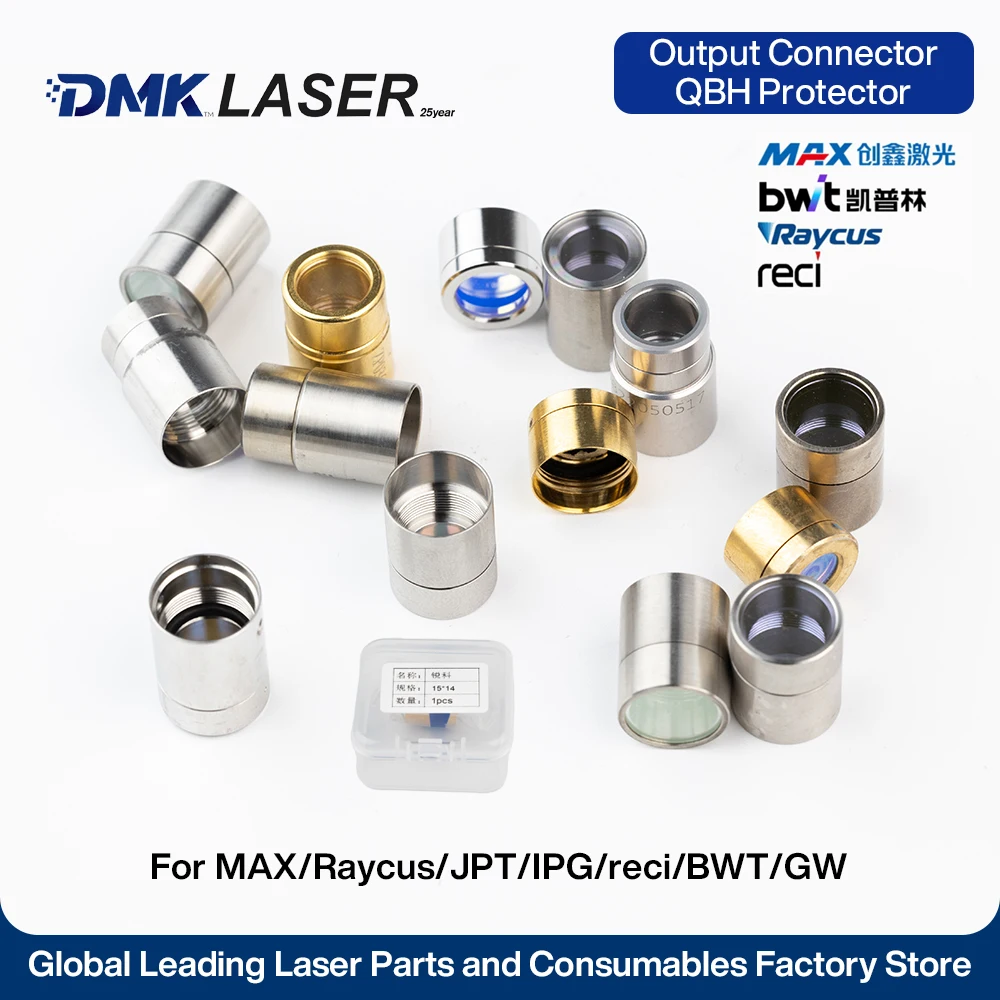 Output Dust‑Proof Protective Cap with QBH Connector Suitable for Multi‑Brand Fiber Laser Equipment Optical Spare Part