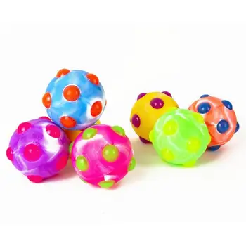 Pet Light Ball Dog Toy Jumping Activation Ball Bite-resistant TPR Light Up Music Flashing Bouncing Vibrating Ball for Dogs Puppy 1