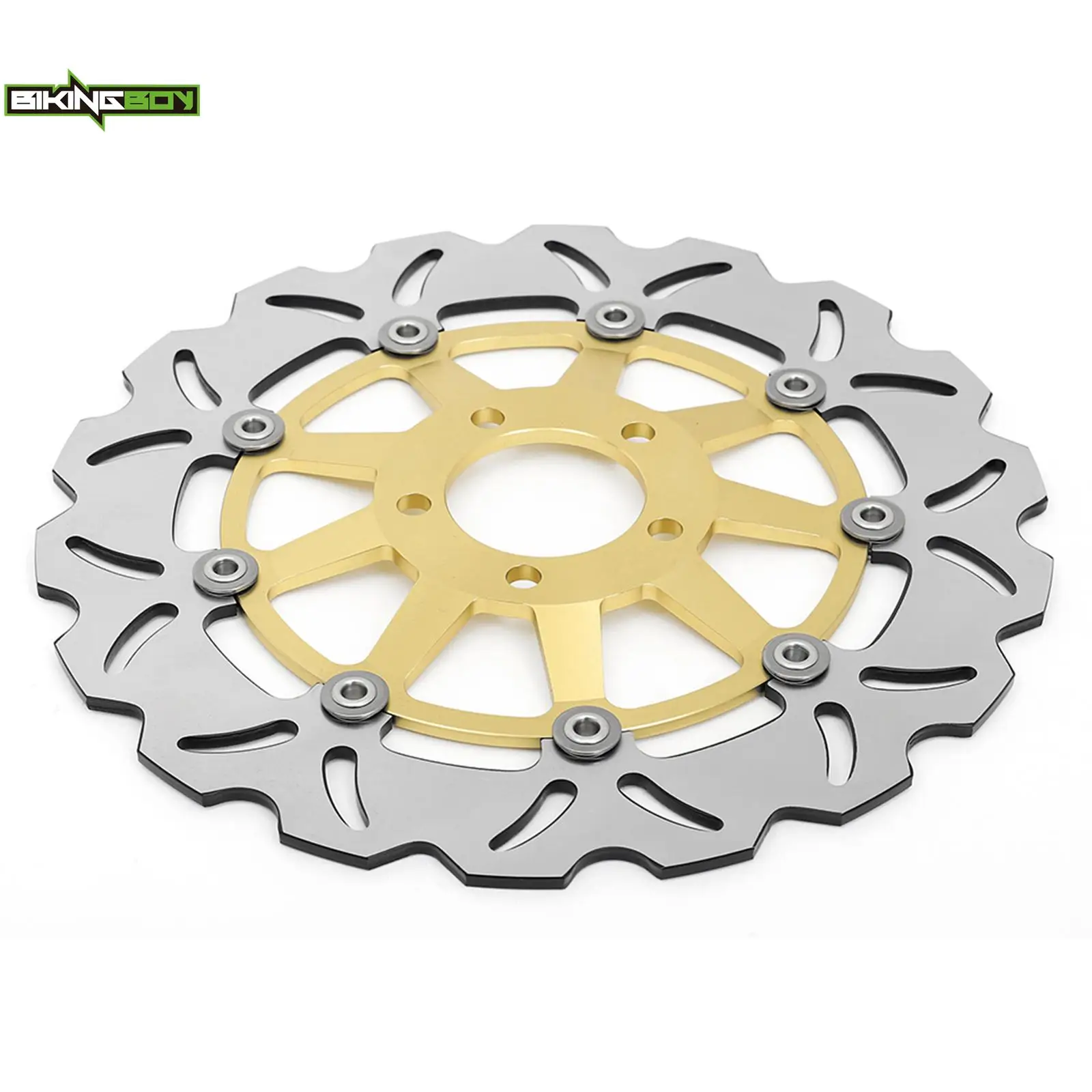 BIKINGBOY For Kawasaki ZXR750 Ninja 89 90 91 92 93 94 95 ZXR 750 R 1989 1990 Front Rear Brake Discs Disks Rotors 310mm 230mm Set view 3