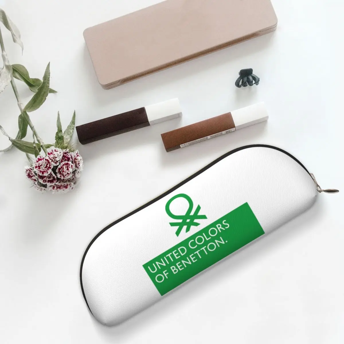 ユナイテッドカラーズ・オブ・ベネトン ペンケース ペンポーチ 収納 文房具 大容量 ペンボックス ペンバッグ 男の子 女の子用