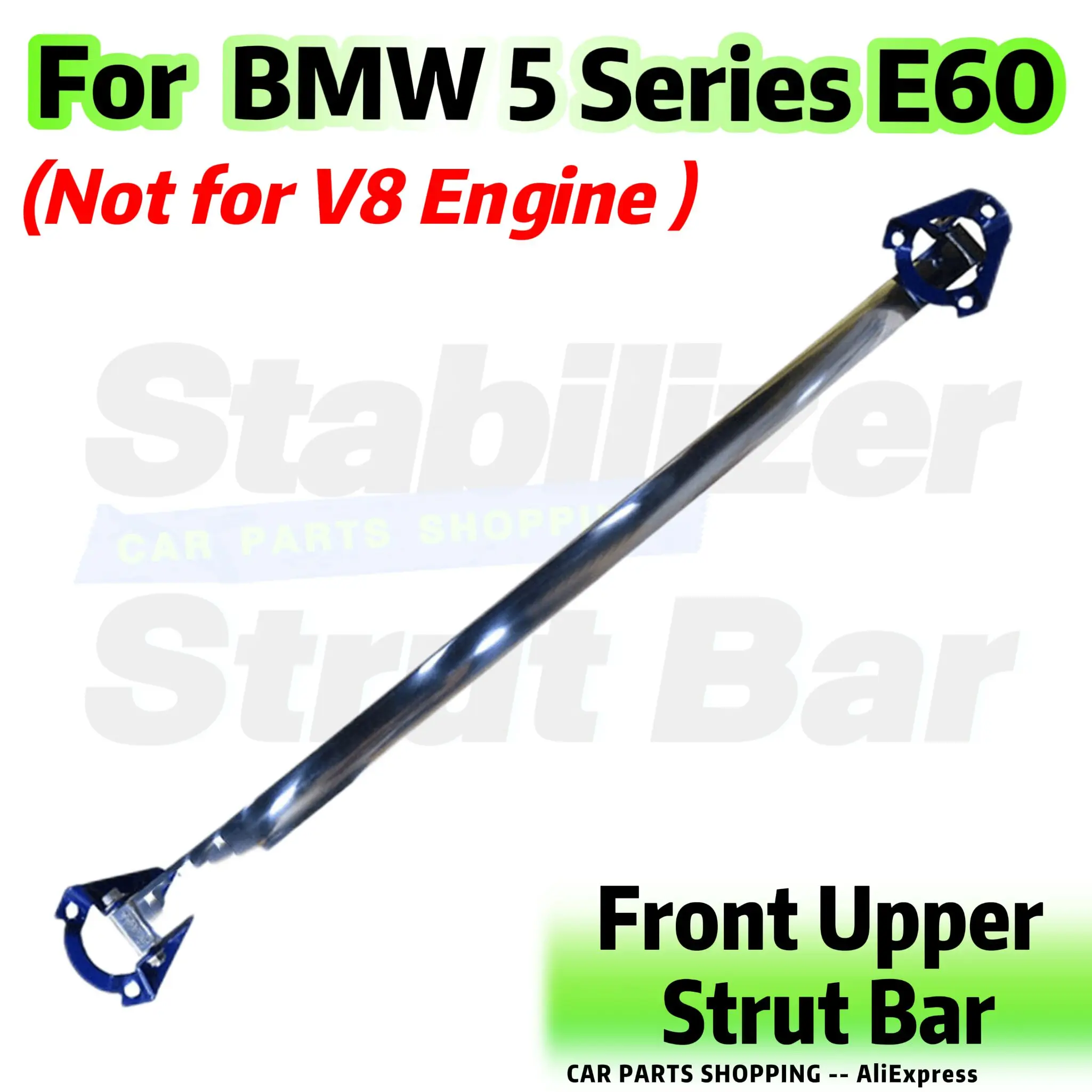 Front Stabilizer Strut Bar For BMW 5 Series E60 Upper Engine STB Strut Tower Brace Anti Roll Anti Sway Suspension