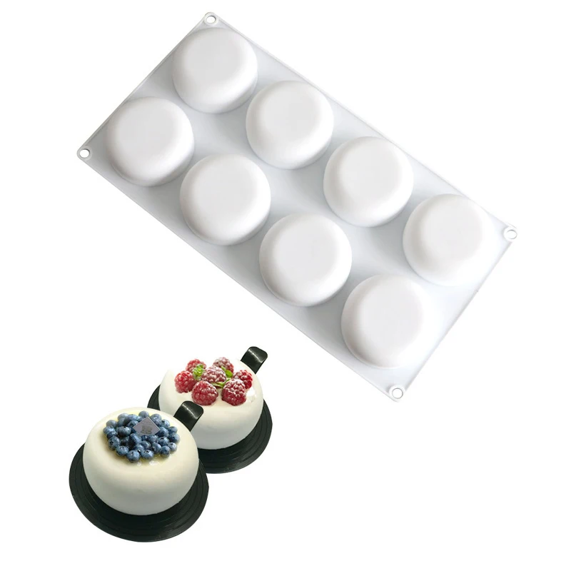 Mousse Cake Silicone Mold Onion Flower Rose Square Round Pastry Baking Tool For Dessert Soap Candle Making Supplies Chocolate