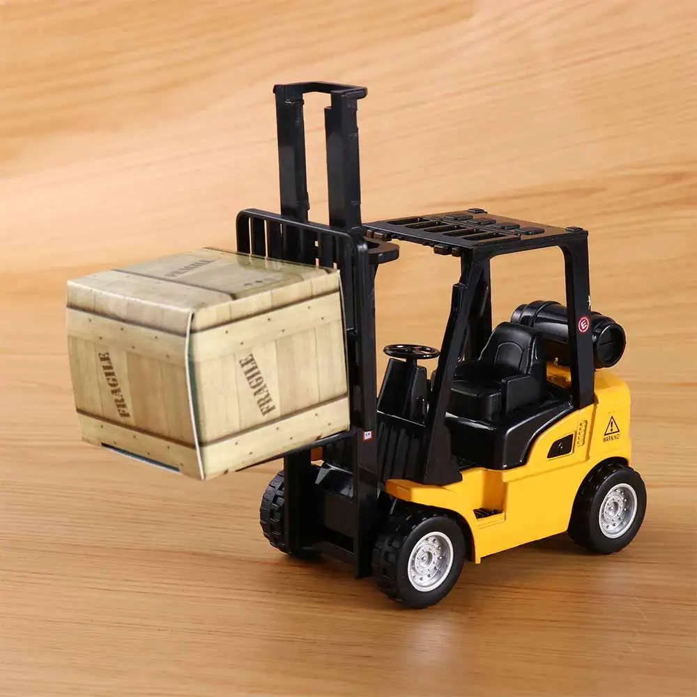 Educational Car Toy Vehicles Car Play Toy Die-Cast Model Vehicle Construction Forklift Friction Toy Pallet Interactive Toy