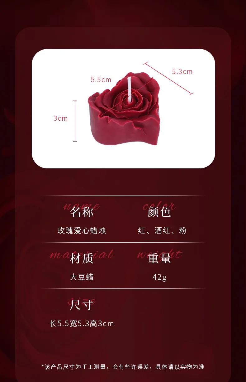 الورود الحب المبردة شمعة الدعائم يمزح ندف الروائح بالتنقيط الشمع BDSM زوجين الجنس #6