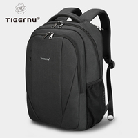 Tigernu brand male mochila 15.6 inch laptop backpack men usb slim backpacks for girls waterproof backpack schoolbag College