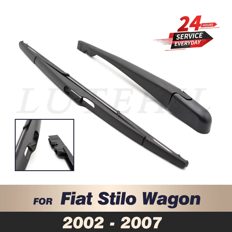 

Wiper 14" Rear Wiper Blade & Arm Set Kit For Fiat Stilo Wagon 2002 2003 2004 2005 2006 2007 Windshield Windscreen Rear Window
