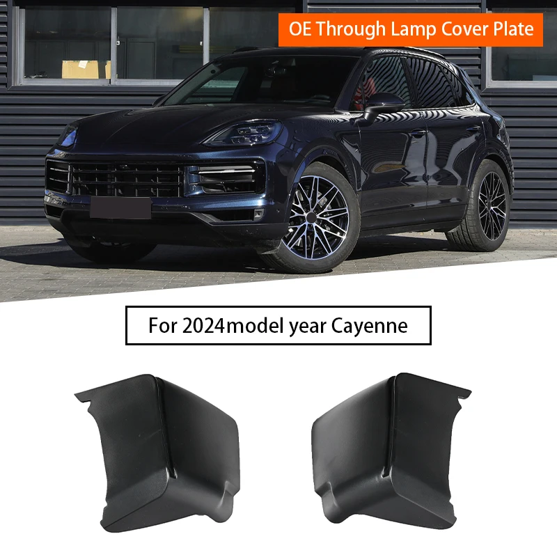 Rear Bumper Penetration Light Cover Plate for Porsche Cayenne 9Y0.2 2024-UP 9Y09453110K1 9Y09453120K1