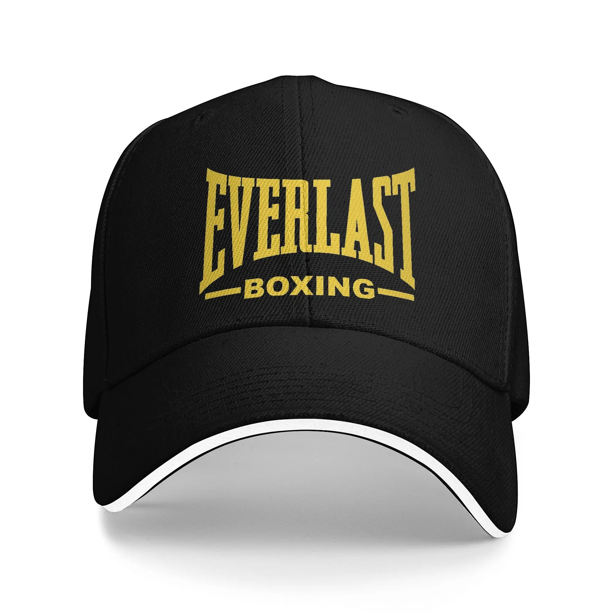 Unisex Everlasts Boxing Sandwich Caps  Fashion Baseball Cap Polyester Gym Logo Sun Caps Adjustable Trucker Cap Summer