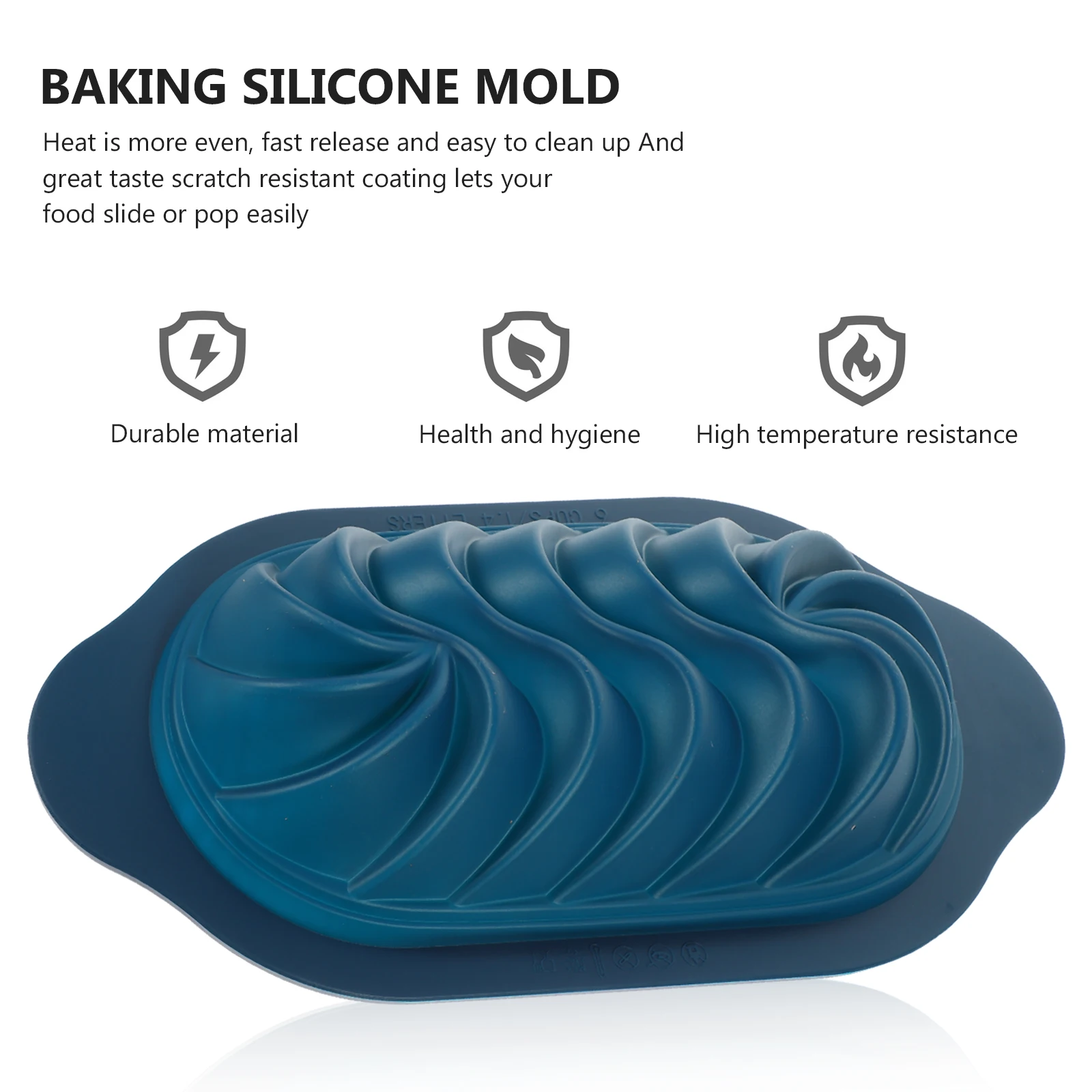 

Silicone Toast Mold Nonstick Flexible Cake Pan Heat Resistant Reusable Loaf Bread Mold Microwave Oven Safe Home Baking Tool