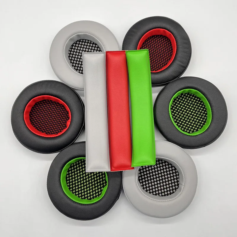 

Replacement High Quality Protein skin Soft Ear Pads Protein Headband Cushion Suitable for EDIFIER HECATE G4 G4PRO G30 Headphones