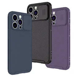 Slide Camera Lens Protection For Magsafe Magnetic Wireless Charging Case For iPhone 16 15 11 12 13 14 Pro Max Silicone Cover