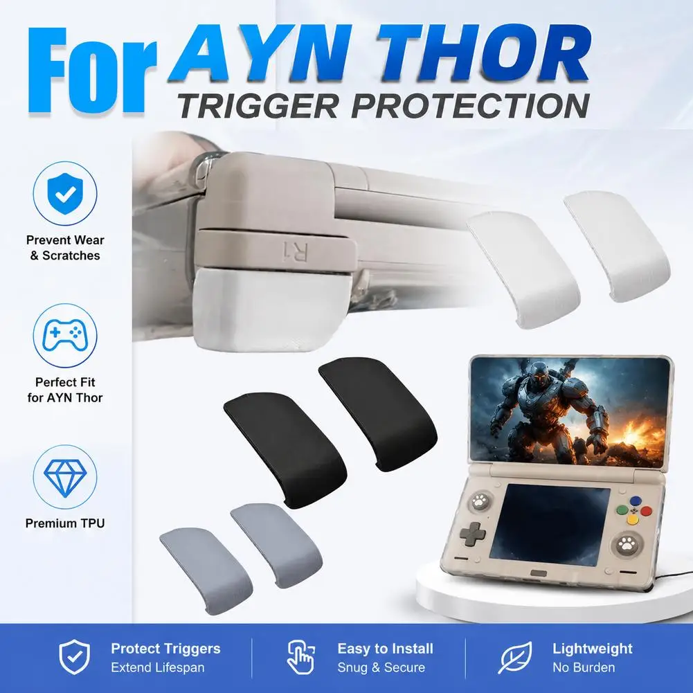 2pcs/set Upgrade Button covers for the Ayn Thor game console,reduce finger fatigue and strain during extended