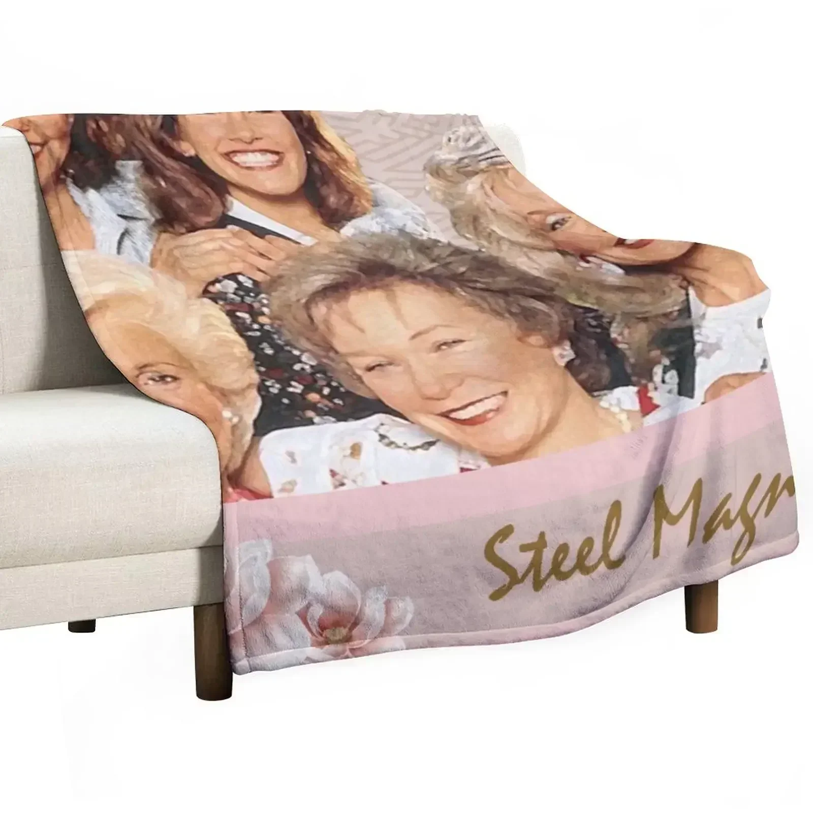 

New Steel Magnolias Southern Ladies Throw Blanket Soft Bedroom Blanket for Night Sleeping