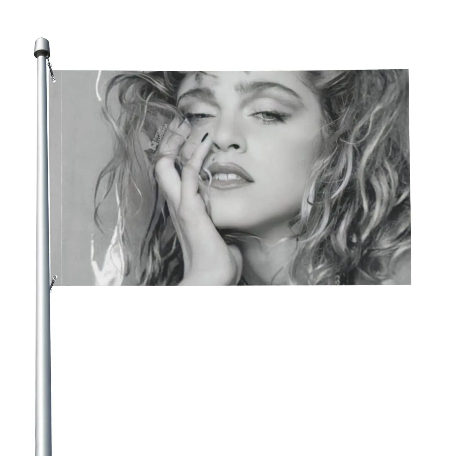 Madonna bandeira ao ar livre publicidade decoração festa pendurado esportes publicidade