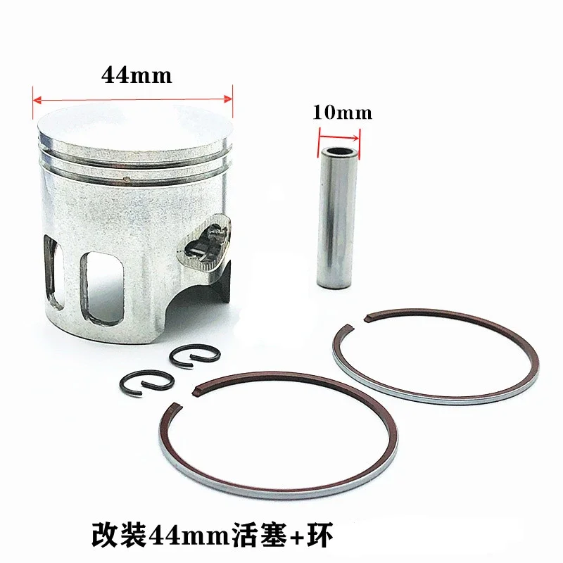 Engine Parts 44mm Motorcycle Cylinder Kit with Piston Pin for Yamaha JOG50 NF50 ZR50 3KJ Modifying Jog70 70 70cc