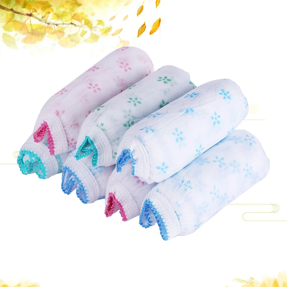 

7 шт. одноразовые трусы для беременных, высокоэластичные дышащие легкие послеродовые трусы, защитное удобное нижнее белье