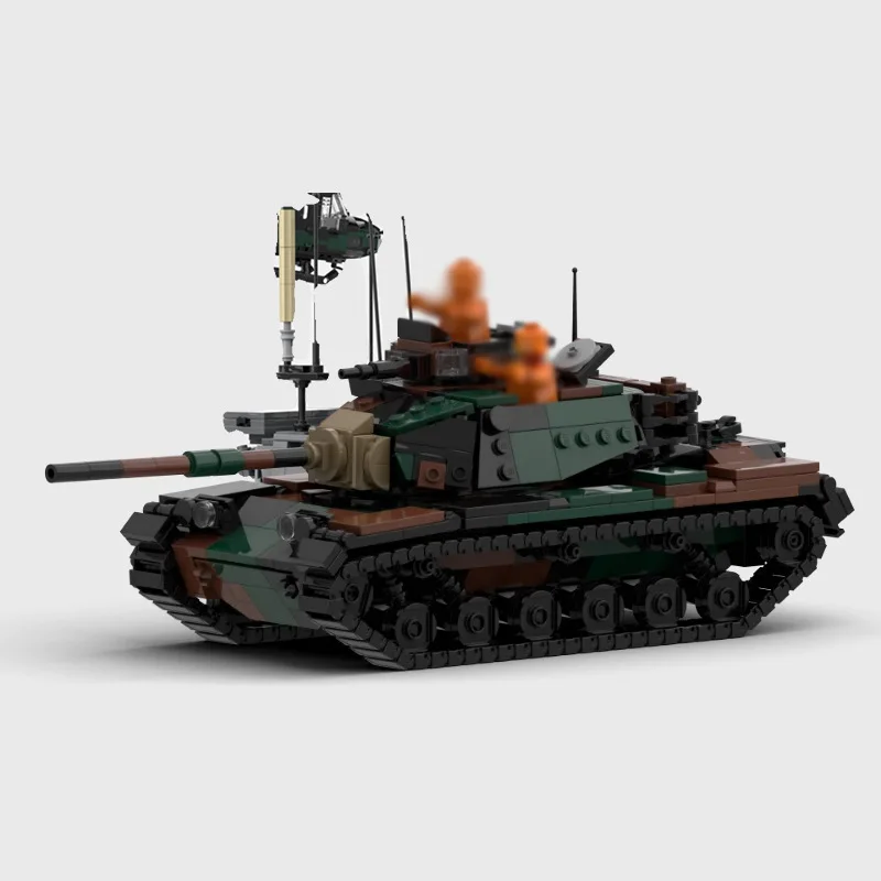 Hot Ww2 M60 Tank Militaire Voertuigen Sets Pattons Leger Voertuig Model Bouwstenen Diy Bakstenen Kids Speelgoed Klassieke Militaire Geschenken