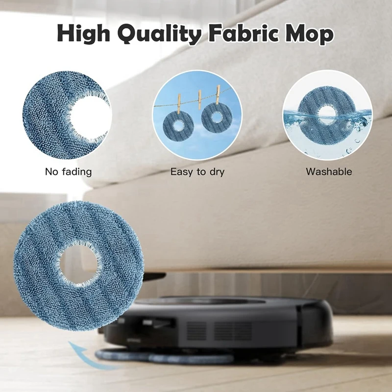 ชุดอุปกรณ์เสริมสําหรับ Eufy Omni C20 เครื่องดูดฝุ่นหุ่นยนต์อะไหล่หลักแปรงด้านข้างตัวกรอง Hepa