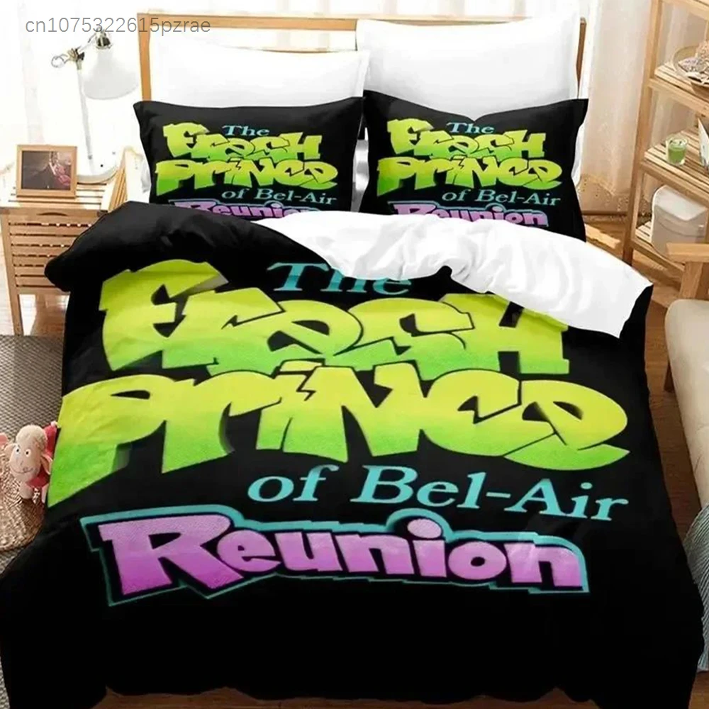 3D Print Fresh Prince Of Bel-Air Comfortable Duvet Quilt Cover Pillowcase Bedding Set Children Bedroom Decoration Home Textile