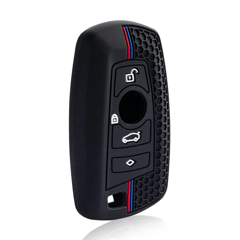 Silikon-Schlüsselhülle für BMW F30 F31 F32 F34 F20 F21 F07 F10 1er 3er 5er 7er Serie M3 M4 X1 X3 G01 X4 G02 X5 F15 F16 Autoschlüssel-Abdeckung