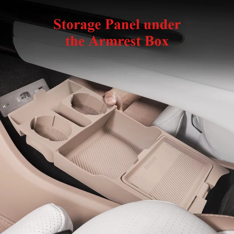 Silicone Decoration Storage Box Under The Central Control Panel for AVATR 07 2024-2026 Models