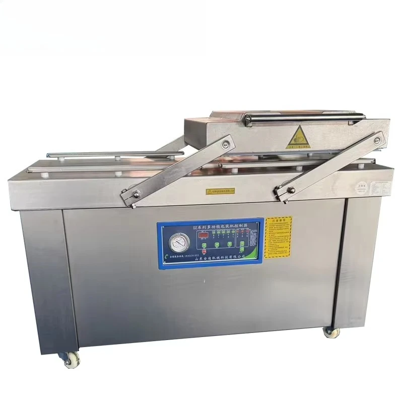 Stainless Steel Vacuum Sealer, Corrosion-Resistant, Commercial Grade, Food Saver, Kitchen Appliance, 2-in-1 Sealing System