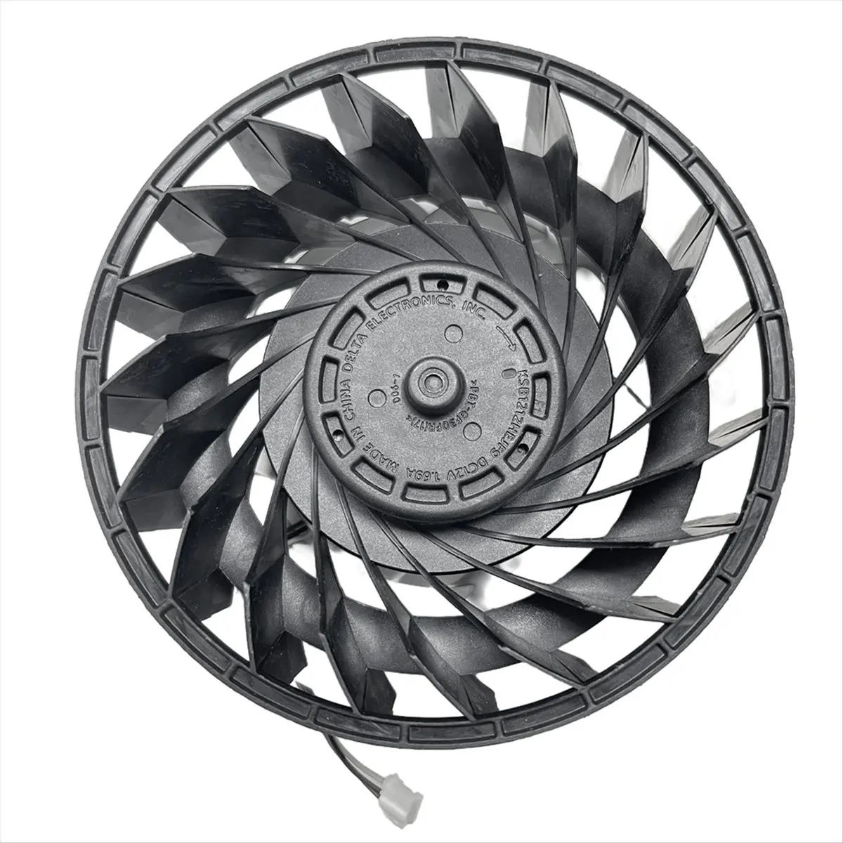TCE Cooling Fan for Slim Game Console 19 Blades Inner Cooler Fan Replacement Internal Cooling Fan for P5 Slim Host NMB