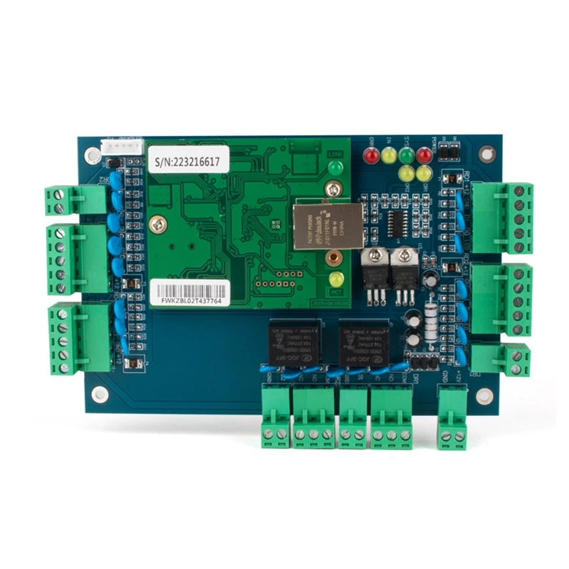 Imagem -06 - Painel de Controle para Porta Controle de Acesso Durável Fácil de Usar Wiegand 26 Rede Tcp ip