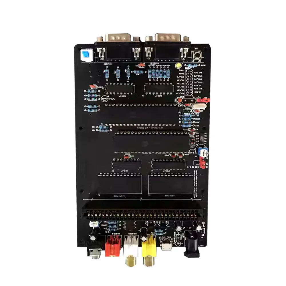 No.icom-Console de Jeu Vidéo Rétro David NTSC/PAL Entièrement spatirée, Alimentation Micro USB, Compatible avec Cartouche, Gain Audio 99%