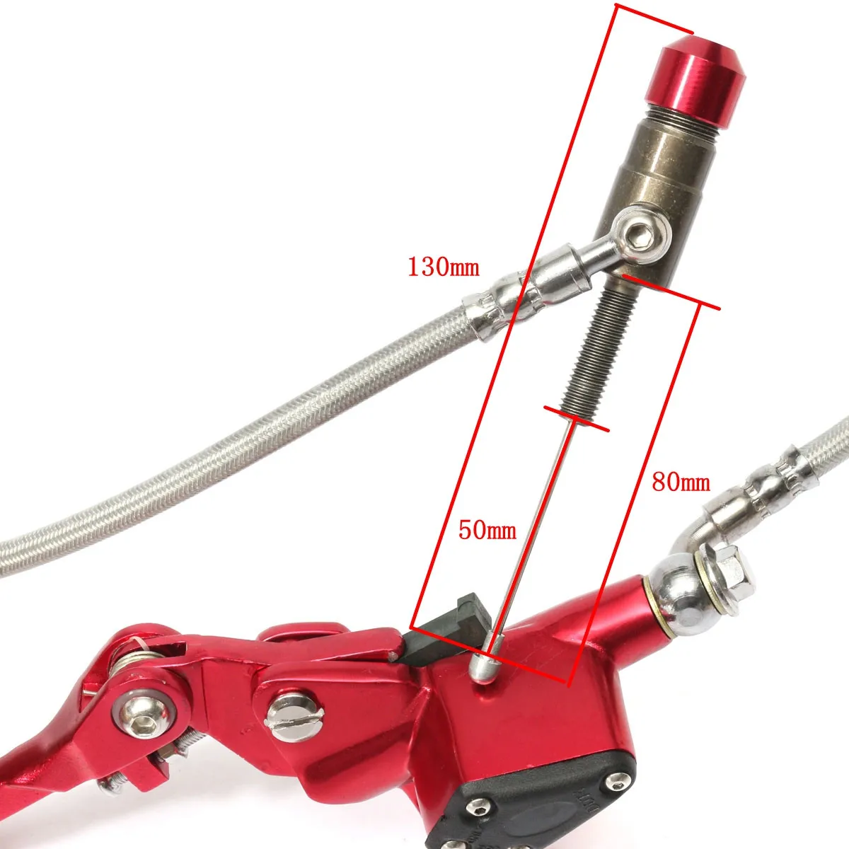 

Dirt Bike Hydraulic Brake Clutch Cylinder 7 8 Inch H lebars Short Lever Pump for Motorcycle Pit Bikes Easy Install