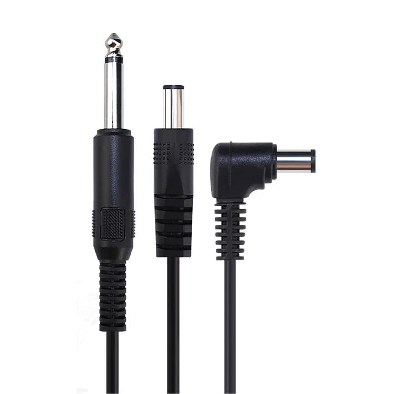 

6.5mm to DC power Cord Soft Power Cable audio 6.5mm Connection 2M Wire For Microphone guitar accessories