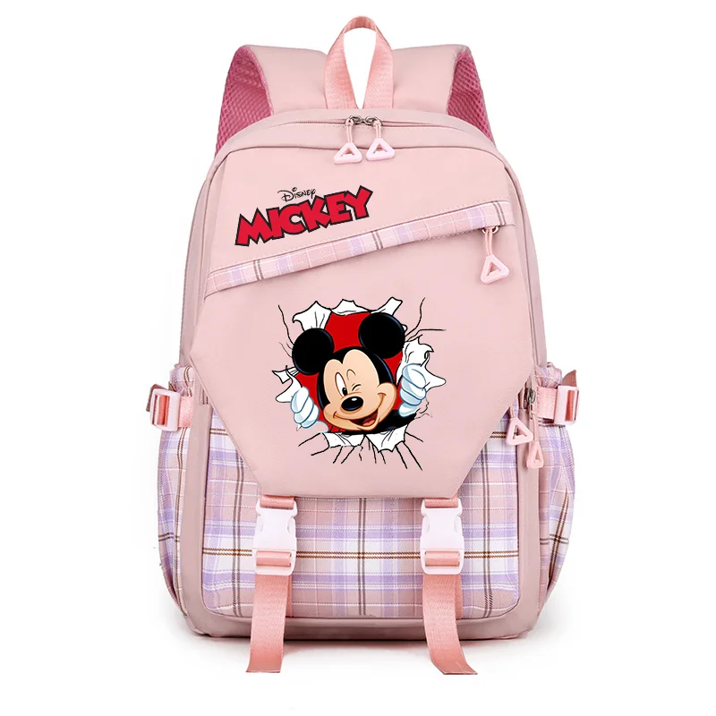 

Disney Mickey Minnie Mouse Backpack for Girls Teenager Children School Bag Rucksack Women Lady Travel Casual Mochilas